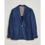 Brunello Cucinelli Linen/Silk Blazer Indigo Blue