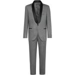 Vestes de costume Brunello Cucinelli gris foncé à manches longues Taille XL pour homme 