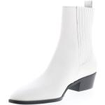 Boots Chelsea Bruno Magli blanches look fashion pour femme 