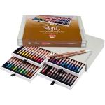 Crayons pastels Bruynzeel multicolores en lot de 48 en promo 