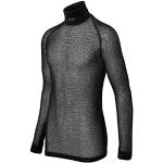 Brynje maillot manches longues col montant thermo noir l