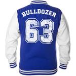 Bud Spencer Bulldozer 63 College Veste pour homme Bleu - Bleu - Large