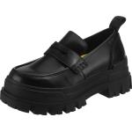 Chaussures casual noires en fibre synthétique à bouts ronds Pointure 40 look casual 