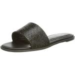 Sandales plates Buffalo noires Pointure 39 look fashion pour femme 