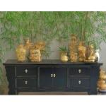 Buffets chinois noirs shabby chic 
