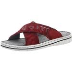 Sandales Bugatti rouges en polyester Pointure 43 look fashion pour homme 