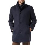 Manteaux en laine Bugatti bleu marine Taille XL plus size look fashion pour homme 