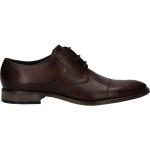 Chaussures casual Bugatti marron en cuir Pointure 41 look business pour homme 