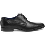 Chaussures montantes Bugatti noires en caoutchouc à lacets Pointure 41 pour homme 