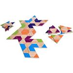 Buitenspeel- Dominos Triangles, GA319, Multicolore, Taille Unique