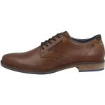 Bullboxer 773K25263B2499SU00 Chaussures à lacets en cuir lisse pour homme - Marron - Mittel-braun, 42 EU