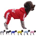 Manteaux rouges à motif animaux pour chien Taille XL 