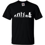Bullshirt T-Shirt pour Homme Extermination de T-Shirt Evolution, Noir, XXL