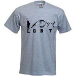 Bullshirt T-shirt pour homme L.g.b.t. T-shirt, gris, XXL