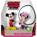 Figurines de films Bullyland Mickey Mouse Club Minnie Mouse sans PVC 