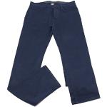 BURBERRY 2160W Jeans Uomo Brit Pantalone Blue Cott