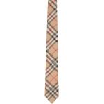 Cravates en soie de créateur Burberry multicolores Tailles uniques look vintage pour homme 