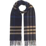 Burberry Classic Check pattern scarf - Bleu