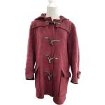 Manteaux en laine de créateur Burberry rouge bordeaux seconde main Taille S pour femme en promo 