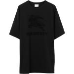 T-shirts à imprimés de créateur Burberry noirs à manches courtes à col rond pour homme 