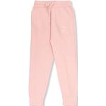 Pantalons de sport de créateur Burberry roses enfant 