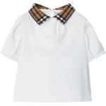 Polos à manches courtes Burberry blancs de créateur Taille 6 ans look vintage pour fille de la boutique en ligne Miinto.fr avec livraison gratuite 