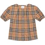 Chemises Burberry beiges à carreaux à carreaux de créateur Taille 10 ans pour fille de la boutique en ligne Miinto.fr avec livraison gratuite 