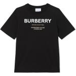 T-shirts à imprimés de créateur Burberry noirs enfant 