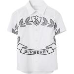 Chemises de créateur Burberry blanches enfant classiques 