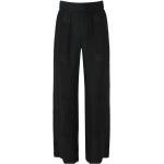 Pantalons large de créateur Burberry noirs Taille XXS look fashion pour femme 