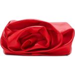 Pochettes de créateur Burberry rouges en cuir en cuir pour femme 