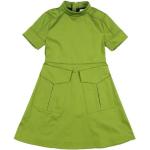 Robes à manches courtes Burberry vert clair en coton de créateur Taille 10 ans pour fille en promo de la boutique en ligne Yoox.com avec livraison gratuite 