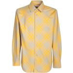 Chemises de créateur Burberry beige clair à carreaux à carreaux à manches longues Taille L look casual pour homme 