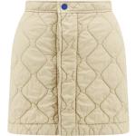 Jupes matelassées de créateur Burberry beiges en polyester courtes Taille XS look fashion pour femme 