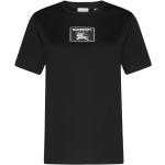 T-shirts de créateur Burberry noirs en coton Taille XS pour femme 