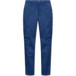 Pantalons cargo de créateur Burberry bleues foncé Taille XS 