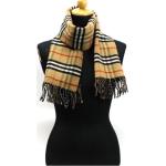 Écharpes en laine de créateur Burberry multicolores à rayures seconde main Tailles uniques look vintage pour femme 