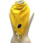 Étoles de créateur Burberry jaunes seconde main Tailles uniques look vintage pour femme 