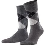 Chaussettes Burlington gris anthracite à motifs Pointure 46 plus size classiques pour homme 