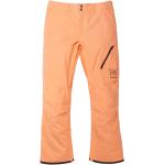 Pantalons Burton orange en taffetas en gore tex Taille M look fashion pour homme 