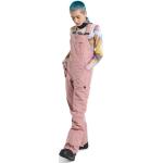 Pantalons de ski Burton roses en gore tex imperméables Taille M pour femme 