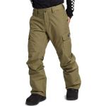 Pantalons de snowboard Burton verts imperméables Taille L pour homme 