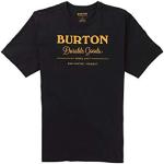 T-shirts Burton noirs à manches courtes bio à manches courtes Taille L look fashion pour homme 