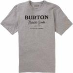 T-shirts à imprimés Burton gris en coton à manches courtes Taille XS pour homme 