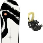 Fixations snowboard & packs snowboard Burton Family Tree blancs 160 cm en solde 