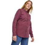 Chemises Burton violettes en flanelle à manches longues à manches longues Taille XS pour femme 