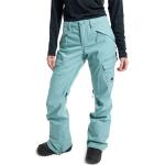 Pantalons de snowboard Burton bleus en gore tex imperméables stretch Taille XS pour femme 