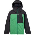 Vestes de ski Burton vertes en toile imperméables respirantes Taille M classiques pour homme en promo 