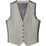 Gilets Burton gris en tweed sans manches sans manches Taille S look fashion pour homme 
