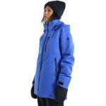 Vestes d'hiver Burton bleues en fausse fourrure éco-responsable Taille XL look streetwear pour femme 